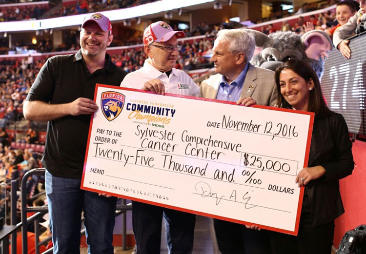 florida panthers hockey fights cancer